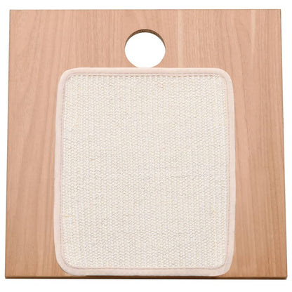 Katzen-Kratz-Dreieck Mit Sisal-Kratzmatten 40 Cm