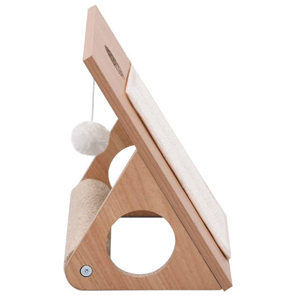 Katzen-Kratz-Dreieck Mit Sisal-Kratzmatten 40 Cm