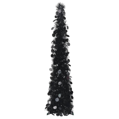 Künstlicher Pop-Up-Weihnachtsbaum Schwarz 120 Cm Pet