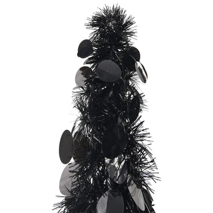 Künstlicher Pop-Up-Weihnachtsbaum Schwarz 120 Cm Pet