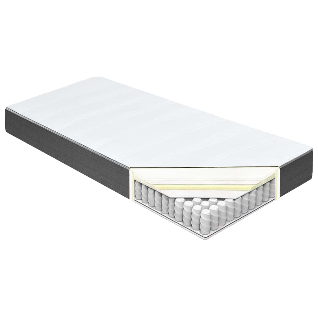 Boxspringbett Dunkelgrau Stoff