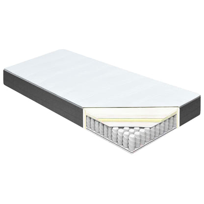 Boxspringbett Dunkelgrau Stoff