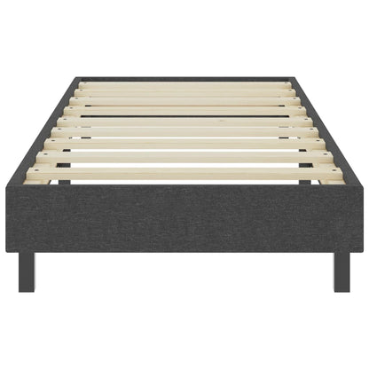 Boxspringbett Dunkelgrau Stoff