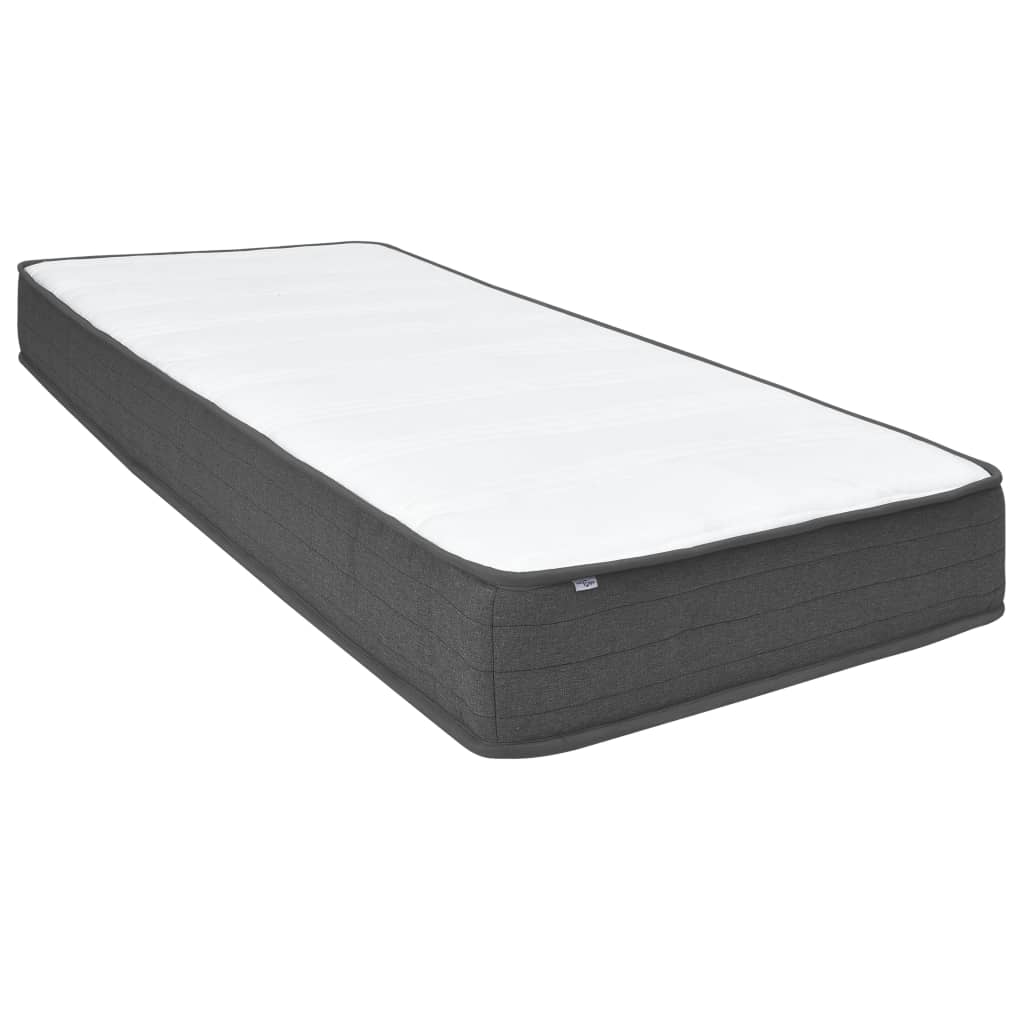 Boxspringbett Dunkelgrau Stoff