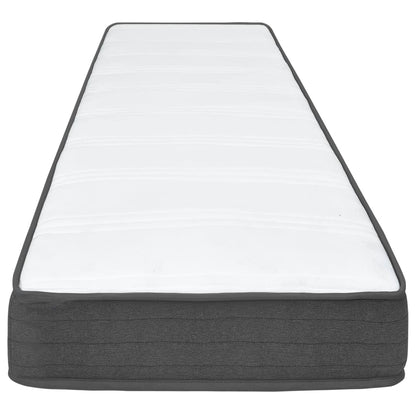 Boxspringbett Dunkelgrau Stoff
