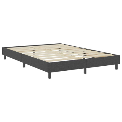 Boxspringbett Dunkelgrau Stoff