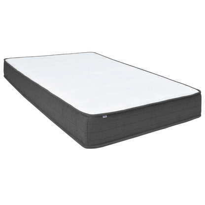Boxspringbett Dunkelgrau Stoff