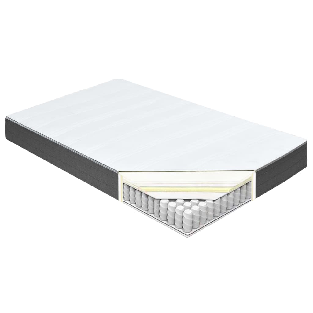 Boxspringbett Dunkelgrau Stoff