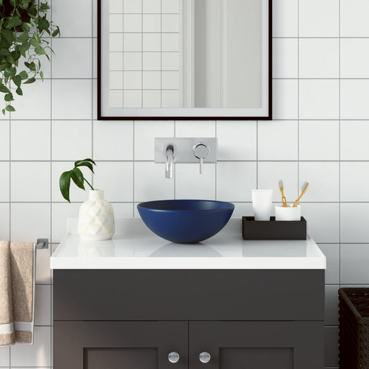 Waschbecken Keramik Rund