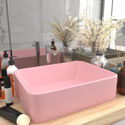 Luxus-Waschbecken Matt Dunkelblau 41X30X12 Cm Keramik