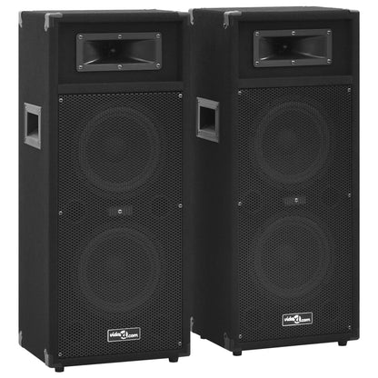 Professionelle Hifi-/Bühnen-Lautsprecher Passiv 2 Stk. 1000 W