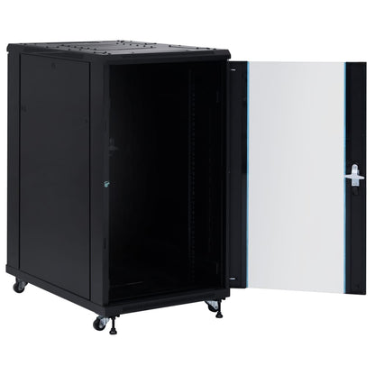 22U Netzwerkschrank Mit Rollen 19&quot; Ip20 1050X600X1170 Mm