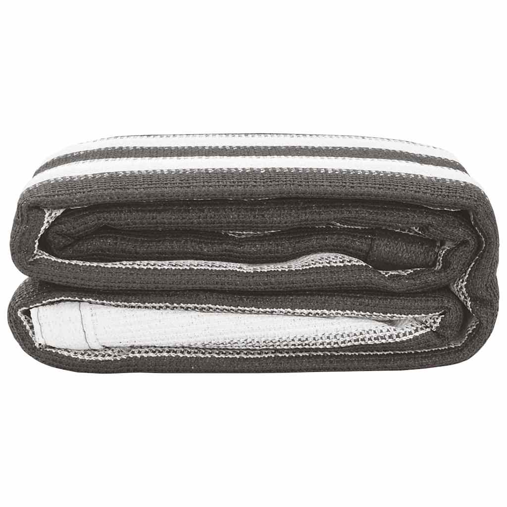 Zeltteppich 300X500 Cm Anthrazit Und Weiß