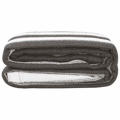 Zeltteppich 300X500 Cm Anthrazit Und Weiß