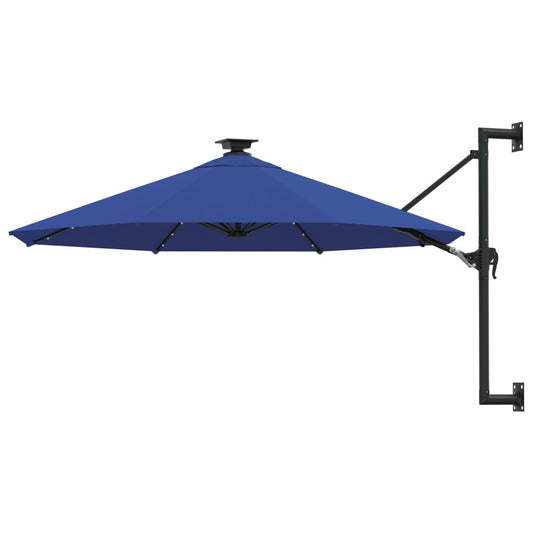 Sonnenschirm Zur Wandmontage Mit Leds 300 Cm