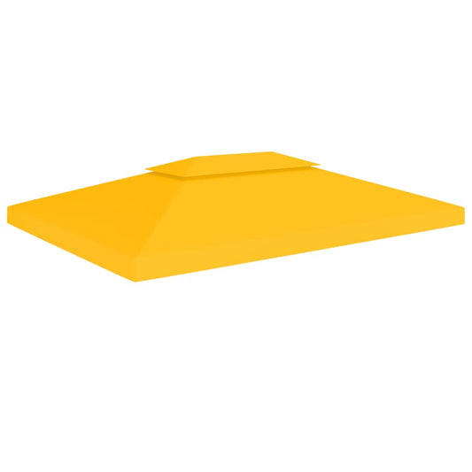 Pavillon-Dachplane Mit Kaminabzug 310 G/M² Gelb