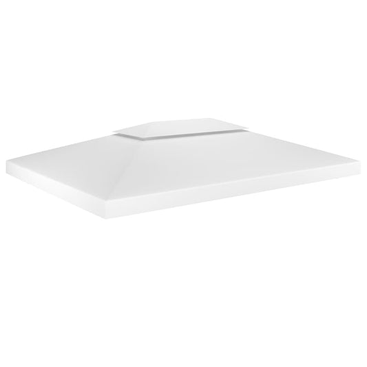 Pavillon-Dachplane Mit Kaminabzug 310 G/M² Weiß