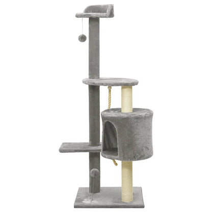 Katzenbaum Mit Sisal-Kratzsäulen 120 Cm