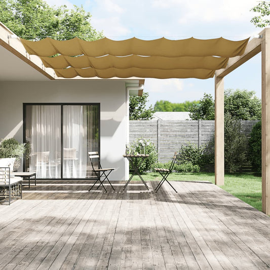 Senkrechtmarkise Oxford-Gewebe Beige