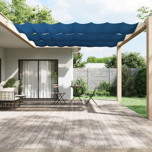 Senkrechtmarkise Blau 180X360 Cm Oxford-Gewebe