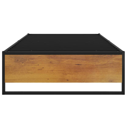 Bettgestell Schwarz Metall
