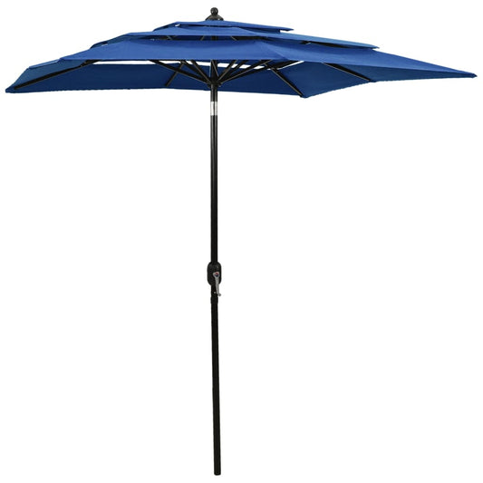 Sonnenschirm Mit Aluminium-Mast 3-Lagig