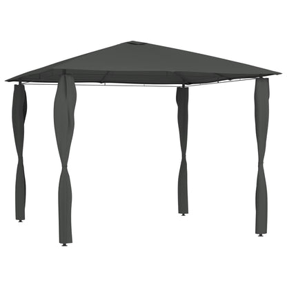 Pavillon 2,98X5,3X2,59 M Grau 160 G/M² Anthrazit