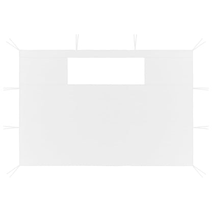Pavillon-Seitenwände Mit Fenstern 2 Stk. 4X2,1 M 70 G/M²