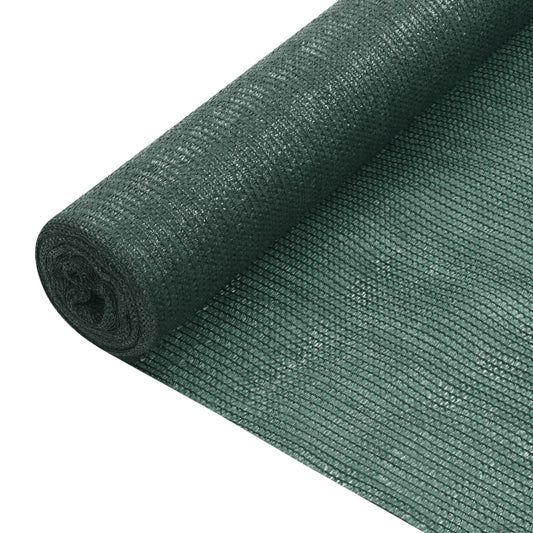 Zaunblende Grün 1,2X10 M Hdpe 75 G/M² Schwarz