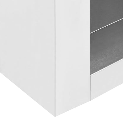 Wandhängeschrank Edelstahl