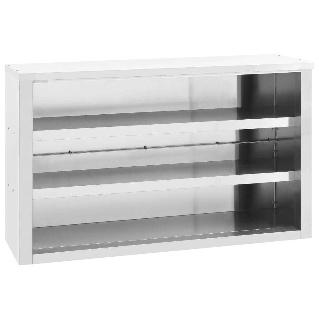 Wandhängeschrank Edelstahl