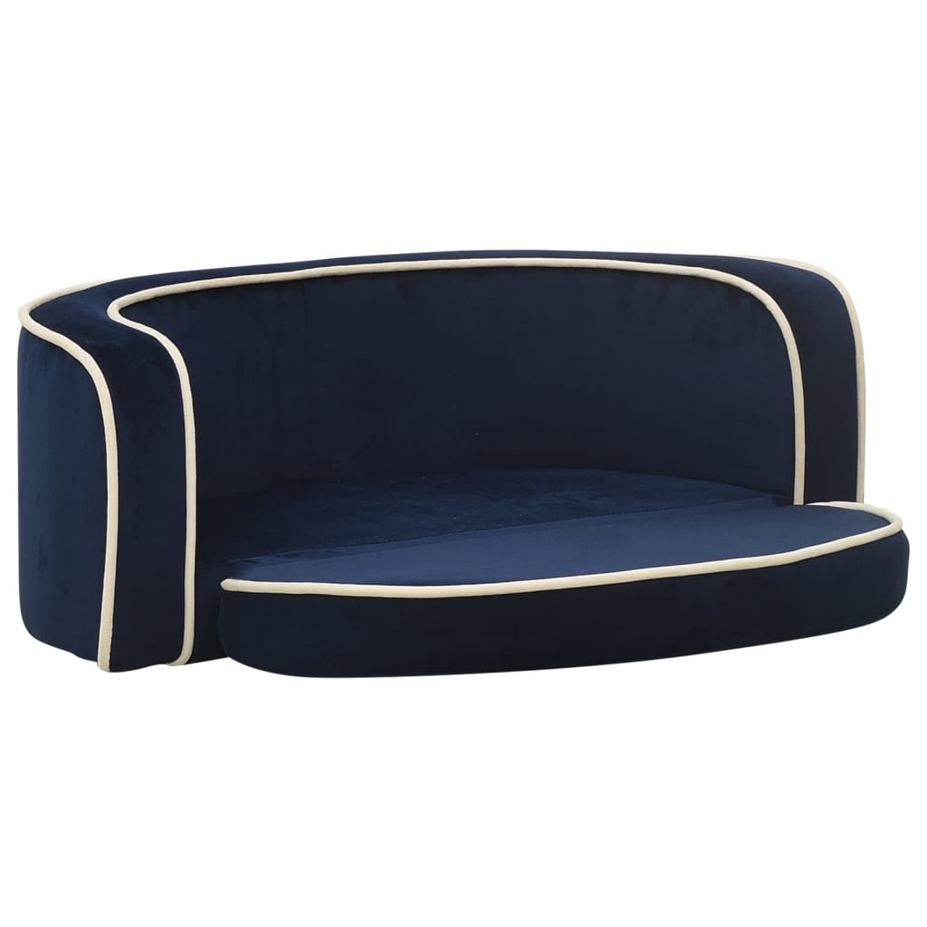 Hundesofa Klappbar 73X67X26 Cm Plüsch Waschbares Kissen