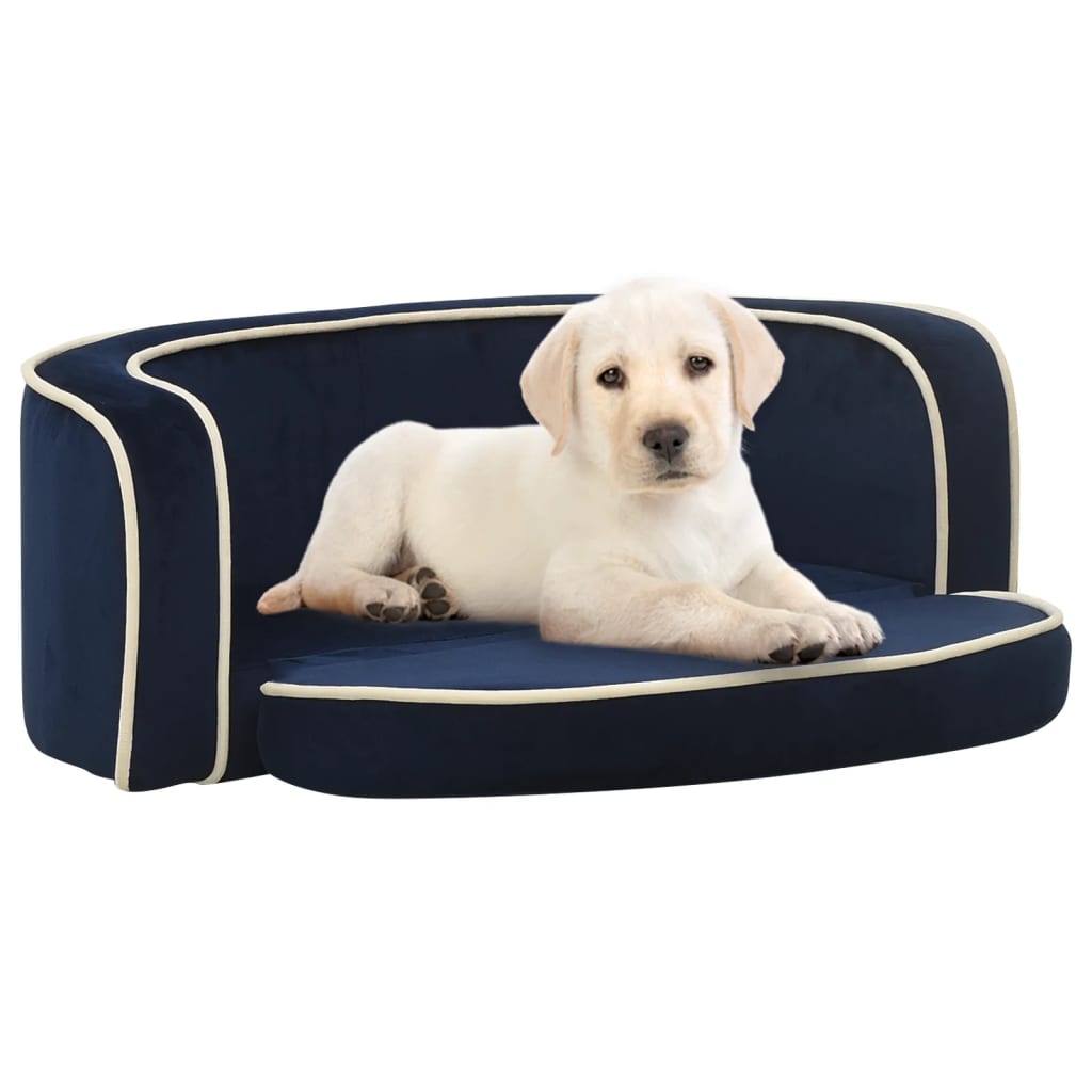 Hundesofa Klappbar 73X67X26 Cm Plüsch Waschbares Kissen