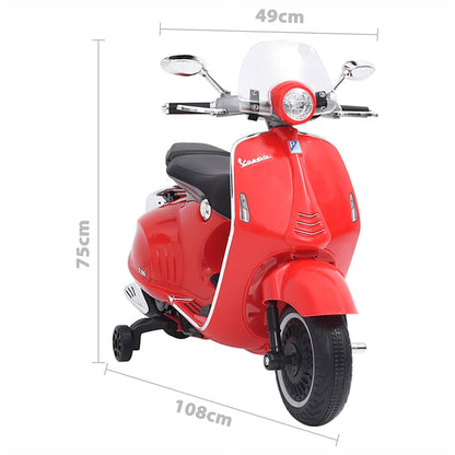 Elektro-Motorrad Für Kinder Vespa Gts300