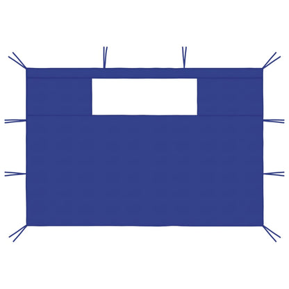 Pavillon-Seitenwände Mit Fenstern 2 Stk.