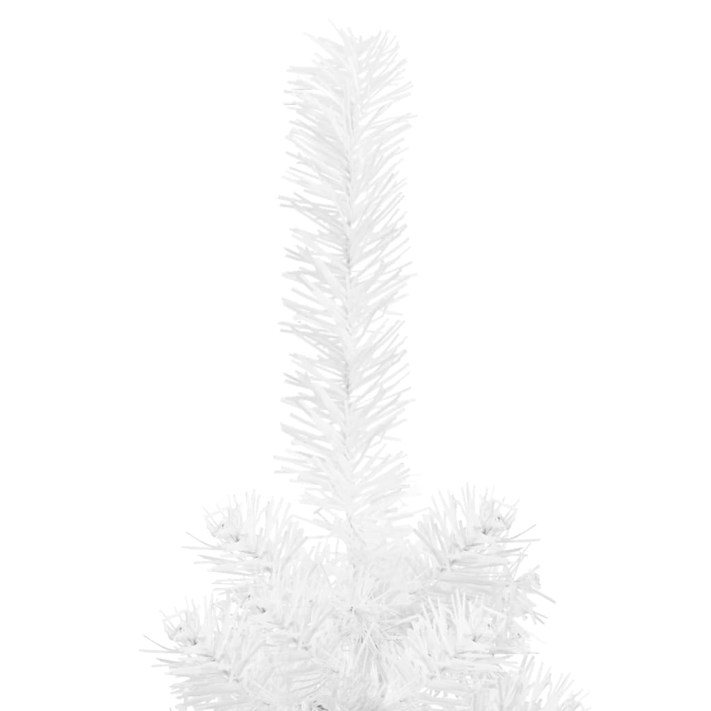 Schlanker Weihnachtsbaum Weiß 210 Cm