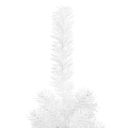 Schlanker Weihnachtsbaum Weiß 210 Cm