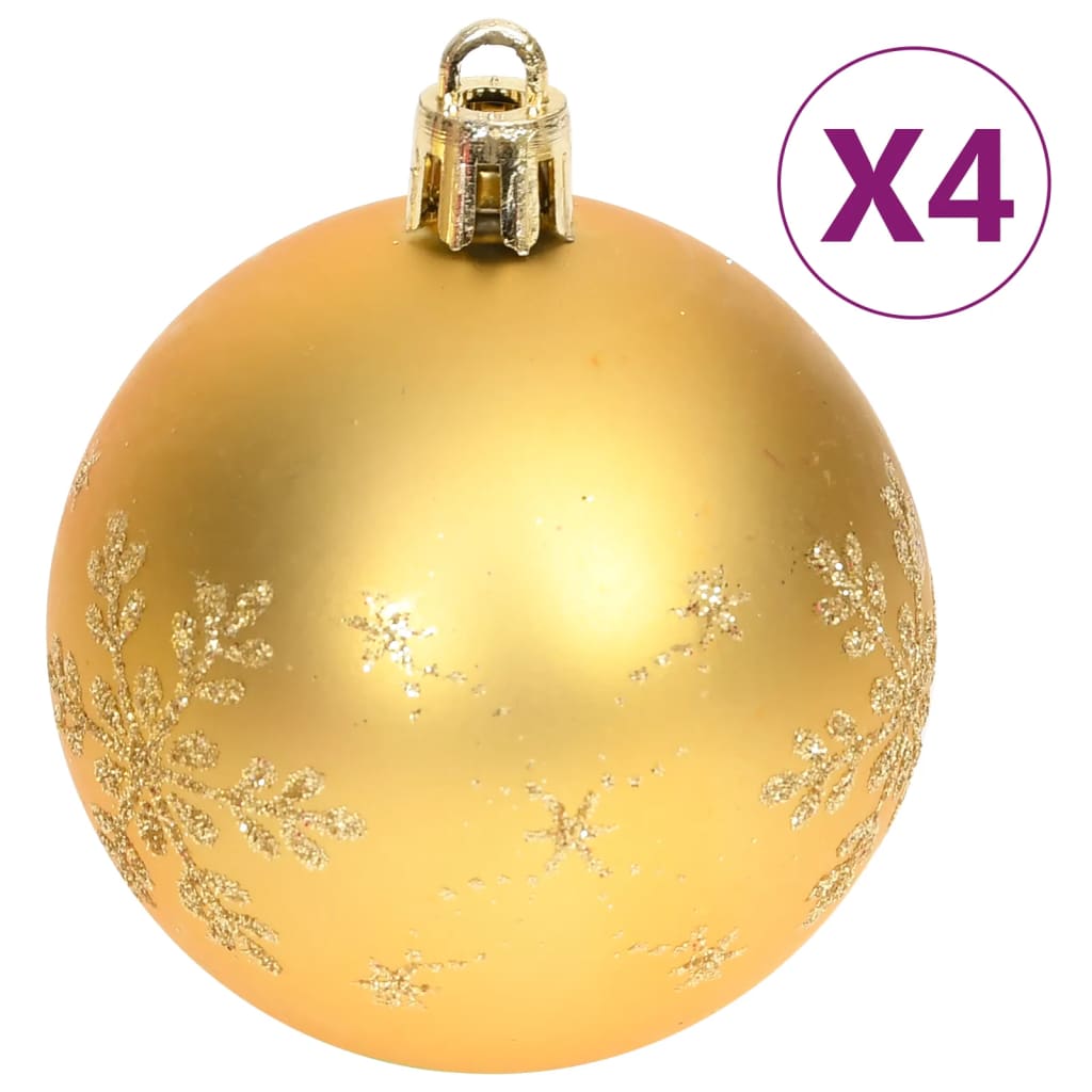 70-Tlg. Weihnachtskugel-Set En Und Rot