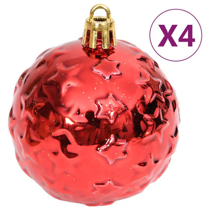 70-Tlg. Weihnachtskugel-Set En Und Rot