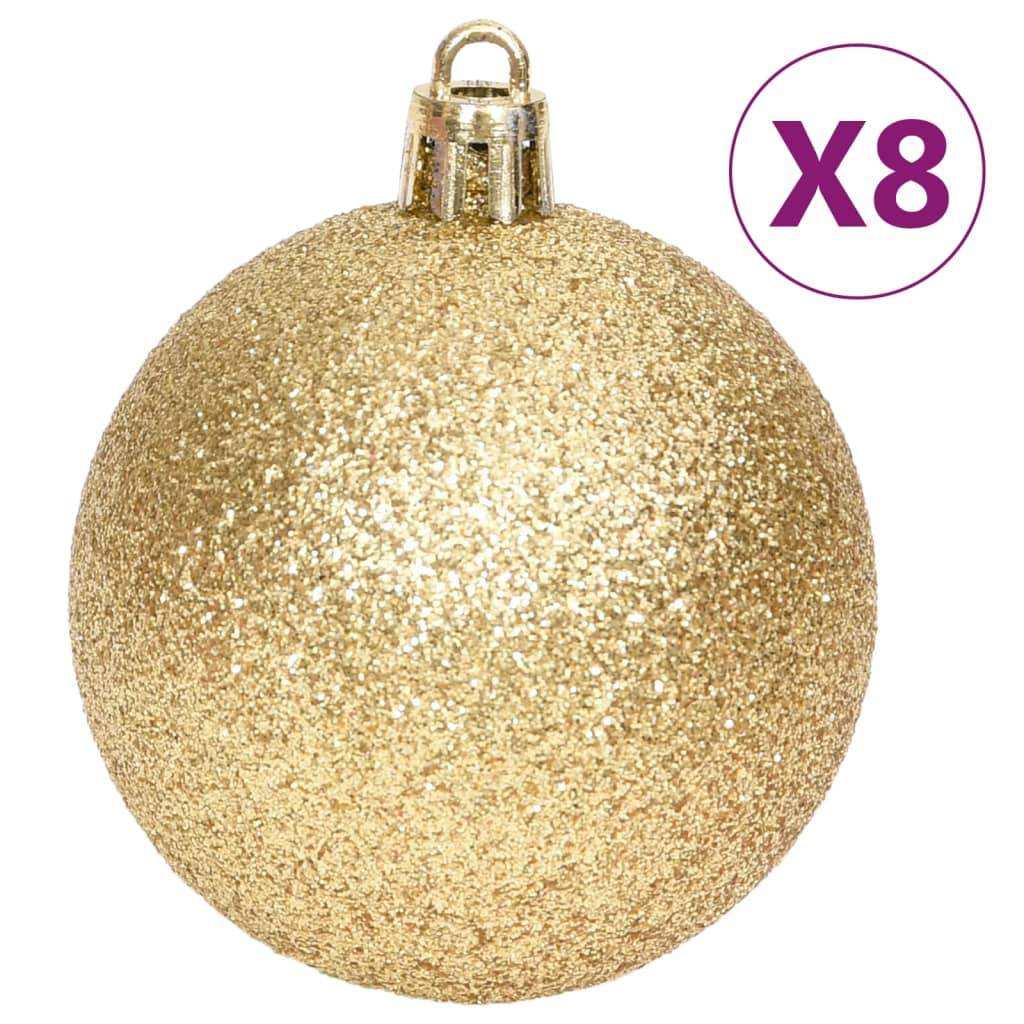 70-Tlg. Weihnachtskugel-Set En Und Rot