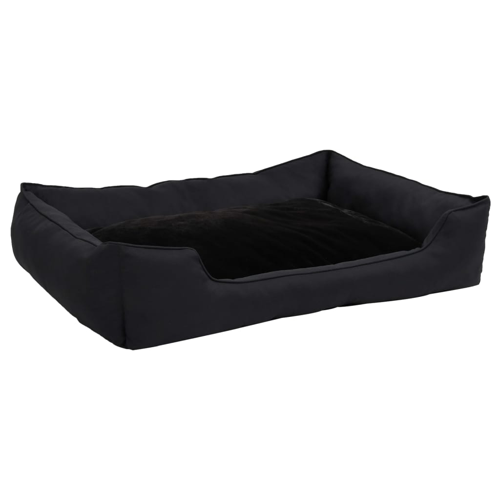 Hundebett 65X50X20 Cm Fleece Leinenoptik