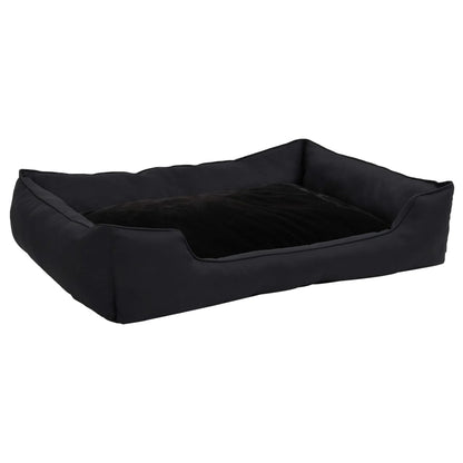 Hundebett 65X50X20 Cm Fleece Leinenoptik