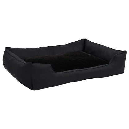 Hundebett 85,5X70X23 Cm Fleece Leinenoptik