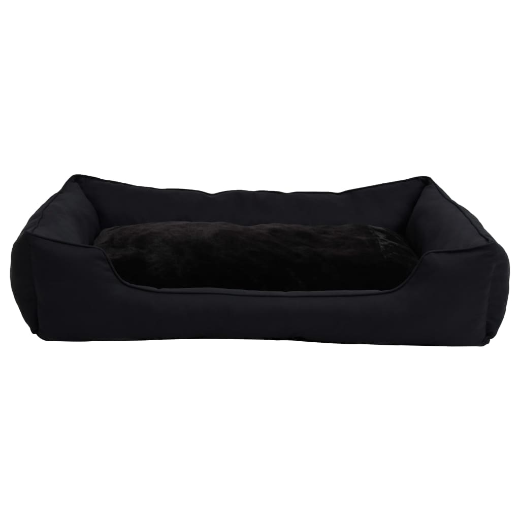 Hundebett 85,5X70X23 Cm Fleece Leinenoptik