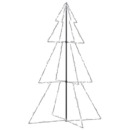 Weihnachtsbaum In Kegelform 240 Leds Indoor Outdoor 118X180 Cm Kaltweiß