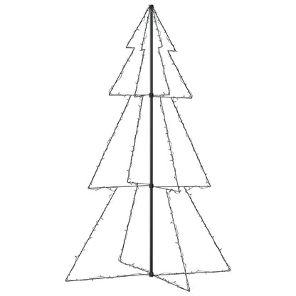 Weihnachtsbaum In Kegelform 240 Leds Indoor Outdoor 118X180 Cm Kaltweiß