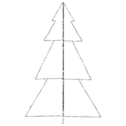 Weihnachtsbaum In Kegelform 240 Leds Indoor Outdoor 118X180 Cm Kaltweiß