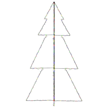 Weihnachtsbaum In Kegelform 300 Leds Indoor & Outdoor 120X220Cm Mehrfarbig