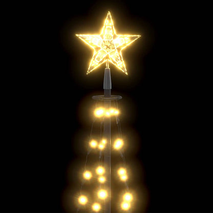 Weihnachtsbaum Kegelform 70 Leds Deko 50X120 Cm Warmweiß