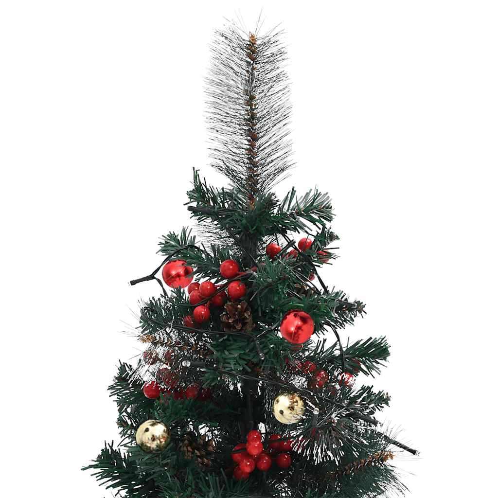 Künstlicher Weihnachtsbaum Mit Beleuchtung 2 Stk. Outdoor
